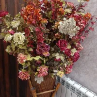 گلهای خارجی زیباودوعدداستنددکوری گل