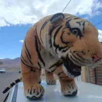 مجسمه متحرک ببر