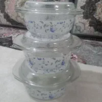 قابلمه پیرکس در سه سایز فرانسه هست