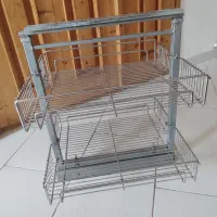 اکسسوری ارگنایزر سوپر مارکت طبقه کشو ریلی کابینت