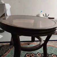 میز عسلی چوب گردو