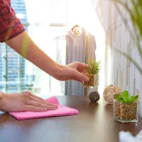 خانوم برای پذیرایی در جلسه و مهمانی
