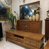 کنسول شیک تمام چوب مدل سرو