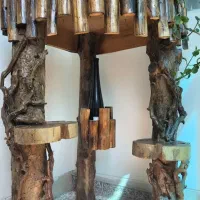 دکوری چوب برای کافه