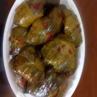 دلمه برگ مو خانگی با بهترین مواد