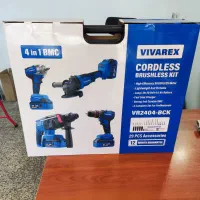 ست ۴ تایی فرز مینی، دریل، بکس و بتن کن شارژی