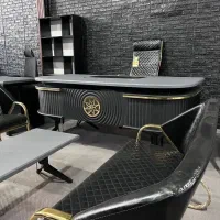 مبلمان ارام ۴نفره صندلی ژله ای مدیریت میزاداری