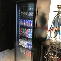 یخچال ویترینی فول مشکی نو