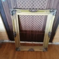 قاب تابلو نوستالژی قدیمی سالم بی شیشه