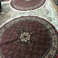 فرش گرد ۴متری جفت۱۰۰٪