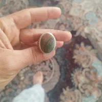 انگشتر شجر طبیعی با نقره ۹۲۵(نورآباد)