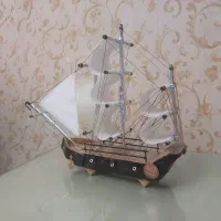 کشتی چوبی دکوری