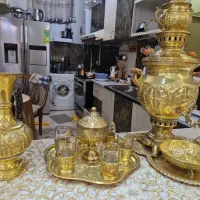 سرویس سماور برنجی