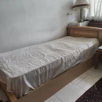 تخت یک نفره همراه تشک