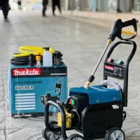 کارواش ماکیتا چهار چرخ دینامی وپیستونی  جدید شاسی