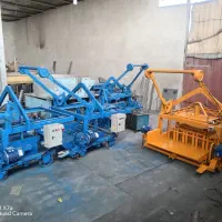 دستگاه بلوک زن. مخلوط کن میکسر بالابر قالب