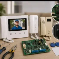 تعمیر و نصب آیفونهای صوتی و تصویری