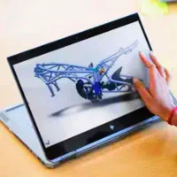 تاچ Zbook 15 studio X360 G5 i9 رم16 گرافیک4 Nvidia