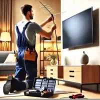 نصب آنتن / تنظیم شبکه تلویزیون