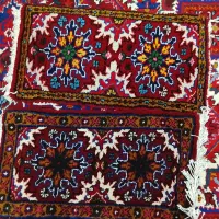 فرش دست باف یک متری تازه از دار افتاده