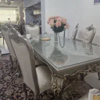 میز ناهارخوری ۸ نفره تمیز