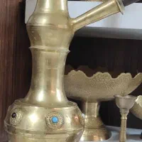 قلیون برنجی  قدیمی افغانستانی
