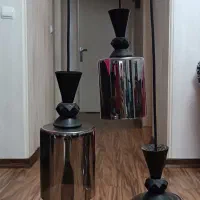 لوستر سه شاخه به همراه ۳ عدد حباب اضافه