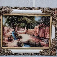 تابلو فرش منظره