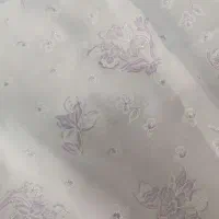 چادر مجلسی سفید یا چادر عروس طلاکوب