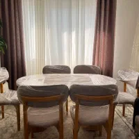 میز غذاخوری مینیمال عسلی