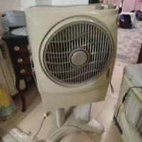 کولر آبی وپنکه دار