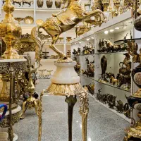 پخش کنار سالنی برنجی برنزی و آلیاژ