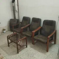 صندلی انتظار صندلی اداری با میز عسلی