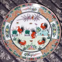پیش دستی گل مرغی تاج سلطنتی اصل ژاپن