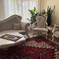 مبل کلاسیک ۹ نفره چوب