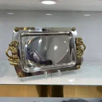 سینی استیل دسته گل رز