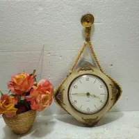 ساعت دیواری قدیمی کوکی اصل آلمان آنتیک و کلکسیونی