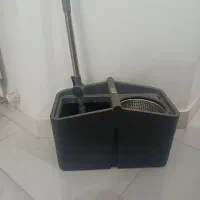 تی چرخشی زمین شوی طوسی نقره ای در حد نو