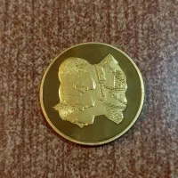مدال یادبود روکش طلا