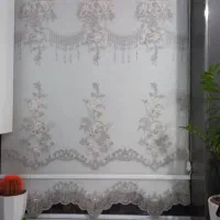 پرده زبرا دوبل زیر و رو دو عدد