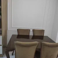 میز نهار خوری ۴نفره مستطیل ابعاد۱۳۰در ۹۰