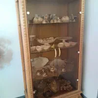 بوفه تزیینی جنس چوب محکم اینه دار
