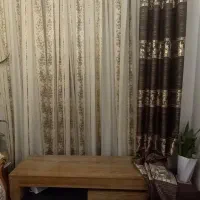 پرده پذیرایی در حد نو پارچه خارجی