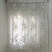 دو عدد پرده با رویه زیرش