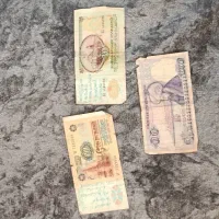 سه قطعه اسکناس قدیمی