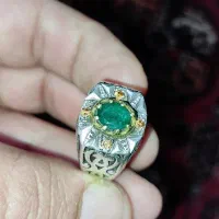 انگشتر زمرد پنج شیر افغانستان