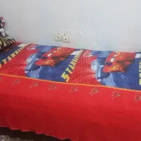 تخت خواب دوتا تک نفره سالم محکم
