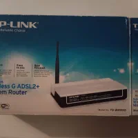 وای فای TP-link به همراه جعبه و کابل اصلی