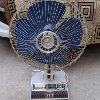 پنکه زمینی توشیبا تمام فلزی قدیمی سه عدد