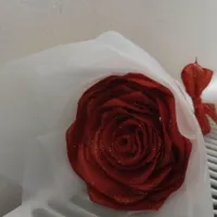گل روبانی ( دسته گل ، شاخه ای )